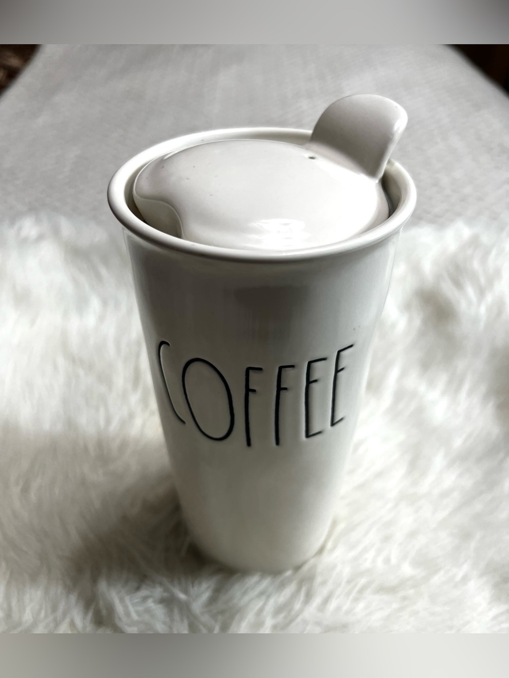 Rae Dunn Coffee Tumbler Coffee Mug Coffee Cup Tea Ceramic Travel Cup